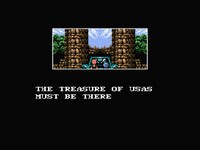 The Treasure Of Usas sur MSX